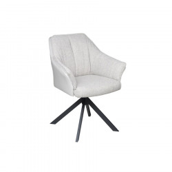 Hailey Swivel Dining Chair Grey